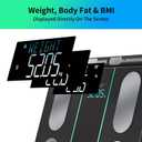 Healthkeep Scale for Body Weight Digital Bathroom Scale with 8 Electrodes, 21 Body Datas Dual Frequency BIA Measurement Smart Weight Scale Compatible with iOS & Android, Max 400lb/180kg/28st
