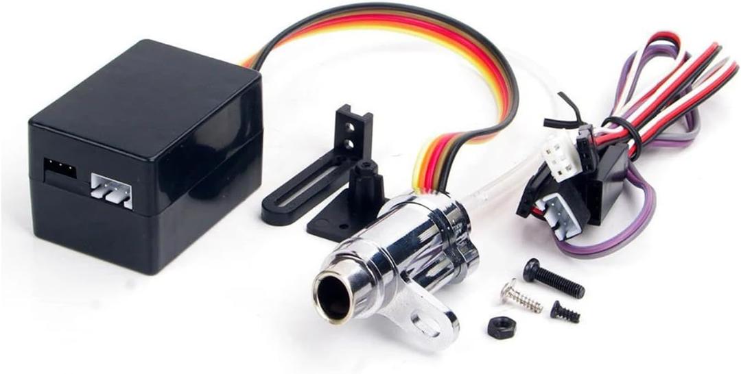 1/10 RC Car Electronic Simulation Exhaust Pipe Spare Upgrade Kit Set for 1/10 RC Car