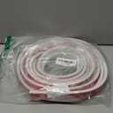 moonoom 20 Ft x 0.9''Wall Decoration Molding Trim,Self-Adhesive 3D Chair Rail Panel Molding, Flexible DIY Wall Trim for Wall Mirror Window Frame and Home Decoration (White)