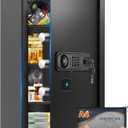 6.5 Cuft Large Fireproof Safe, Home Safes with Fireproof and Waterproof Bag, Digital Security Document Safe with 3 Removable Shelves, Programmable Keypad and Led Light, for Money Jewelry Valuables