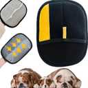 Yostyle Electrostatic Pet Hair Remover Glove - Reusable Electrostatic Pet Hair Removal Gloves for Couch, Carpet, Double Sided Grooming Glove for Cat & Dog Hair, Upgraded Static Removal Tool (1)