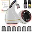 Upgrade 8-in-1 Cupping Kit for Massage TherapyTOP.1 Germany Control System-100% Smart MassageGua Sha +Red Light TherapyNO.1 Split DesignCupping Set for Targeted Pain Relief,Knots (White)