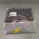 Black and Gold Shower Curtain Yellow Golden Lotus Flower Shower Curtains for Bathroom Decor Sets, Waterproof Cloth Fabric with Hooks, 70x78in