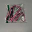 Plutus Pet Double Handle Dog Leash 4ft, Heavy Duty, Reflective Dual Handle Dog Leash for Safety Training, for Medium Large Dogs, 2 Handle Leads (Pink)