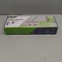 Dovety Electric Spin Scrubber, Shower Scrubber, Power Cleaner Tools with 8 Replaceable Brush Heads, Cleaning Brush with Extension Handle, 2 Adjustable Speeds, 90Mins Work Time for Home Bathtub-White