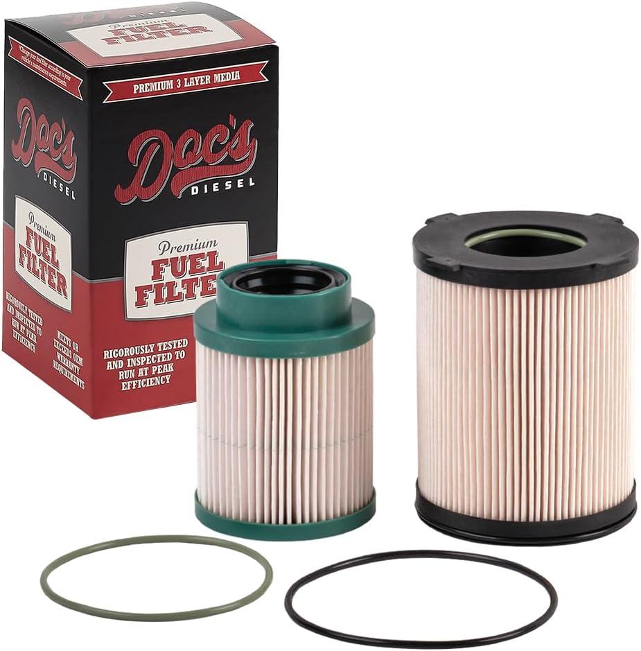 Doc's Diesel Fuel Filter DGF41920 | Compatible with Nissan Titan XD 5.0L Cummins 2016-2019 | Replaces 1603-EZ40A, 16403-EZ41A