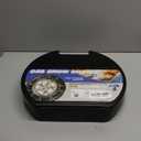 Snow-Chains Auto Fixing 1 Min Quick Fit Easy Installation Tire-Chains, Portable Reusable Universal Emergency Tire Traction Chain for Passenger Car, Pickup Trucks and SUV - Set of 2 (HKN-150)