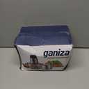 GANIZA Food Processors, Electric Food Chopper with Meat Grinder & Vegetable Chopper - 2 Bowls (8 Cup+8 Cup) with Powerful 450W Copper Motor - Includes 2 Sets of Bi-Level Blades for Fruits/Meat/Nuts (Black)