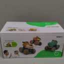 Toy Cars for 1 2 3 Year Old 3 Pack Monster Truck Toys Crocodile Bull Leopard Pull Back Car Big Wheel Animal Toy Trucks for Toddler 1-3 Baby Toys 12 18 Months Boy Girl Toddler Toy for 1 Year Old Gift