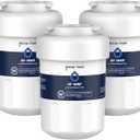 GLACIER FRESH Replacement for MWF Refrigerator Water Filters, SmartWater MWFP, MWFA, GWF, HDX FMG-1, WFC1201, RWF1060, 197D6321P006, Kenmore 9991, 3 Pack