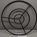 onlyfire 30 Inch Round Fire Pit Burner Ring for Natural Gas & Propane Fire Pit and Fireplace, Alloy Steel DIY Firepit Burner for Both Indoor and Outdoor, BTU 435,000 Max