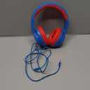 iClever Kids Headphones for School Travel, Safe Volume Limited, HD Mic Stereo Sound Over-Ear Girls Boys Headphones for Kid, FunShare Foldable 3.5mm Wired for iPad Computer, HS19 (Blue)