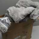 Bedsure Heated Blanket Throw Blanket - Fast Heating Electric Blanket, Soft Flannel Heated Throw with 4 Time Settings, 6 Heating Settings, Warm Gifts for Grandma & Grandpa & Seniors (50"x60", Grey)