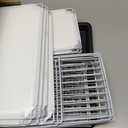 C&C Guinea Pig Cages Indoor on Wheels, 3 Tier Ferret Cage Small Animal Hideout House with Drawer & Removable Tray, Pet Playpen Fence for 1-3 Hamster Rat Chinchilla Hedgehog