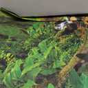 Tushelia Forest Tapestry Psychedelic Tree Cave Tapestries Fantasy Nature Landscape Backdrop Tapestries Stream Through Rainforest Jungle Tapestry Wall Haning for Bedroom Decor (51.2"L x 59.1"W)