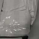 Unique Beige White 86 Inch Bedroom Curtains 2 Panel Sets, Modern Pinch Pleat Linen Sheer Viral Curtain Light Filtering Heavy Window Drapes with Hooks Rings Ceiling Track Aesthetic for Nursery/Sunroom