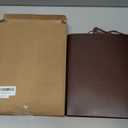 Photo Album 4x6 160 Photos, Leather Photo Albums with Writing Space With 30 Writing Paper, Travel Family Wedding Kids Graduation Ultrasound Baby Picture Album Scrapbook Photo Album (Simple Style)