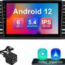 2+32G 9-inch Android 12 Car Stereo for Subaru Legacy Outback 2005-2009 IPS Touchscreen Screen Car Radio with Carplay & Android Auto Support Backup Camera GPS FM Navi BT SWC