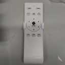 Vintage Caged Ceiling Fans with Lights and Remote, Victorian Hand-Antiqued Rustic Crystal Fandelier, Low Profile Flush Mount, Enclosed Bladeless Ceiling Fan with Light for Bedroom, Kitchen, Hallway (Gold)