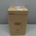 Nut Milk Maker,40oz Large Capacity Stainless Steel Automatic Soy Milk Machine for Homemade,Oat,Plant-Based Milk and Non-Dairy Beverages Almond Cow Milk Machine with Delay Start,Self Cleaning (White)