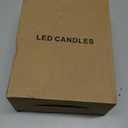 GenSwin Rechargeable LED Flameless Flickering Glass Candles with Remote Timer, Battery Operated Pillar Candles Long Lasting Gold Real Wax USB Candle (D 3H 456)