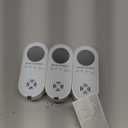 Carbon Monoxide Detectors & Natural Gas Detector, 4-in-1 Carbon Monoxide Detectors Plug in, Gas Leak Detector with Dual Alarms, Temperature & Humidity Sensor for Home, RV Essentials, White, 3 Packs