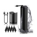 Ear Wax Removal - Electric Ear Irrigation Flushing System - Water Powered Ear Cleaner with 4 Pressure Modes - Safe and Effective Ear Cleaning Tool - Water Resistant USB Rechargeable