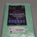 4 Pack 24 x 24 Extra Heavy Absorbency Washable Underpads, Waterproof Nursing Pads Incontinence Bed Pads, Reusable Washable Pee Pads for Dogs, Diaper Changing & Adults, Washable Puppy Pads