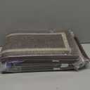 COSY HOMEER Soft Stair Treads Non-Slip Carpet Mat 28inX9in Indoor Stair Runners for Wooden Steps,Stair Rugs for Kids and Dogs, 100% Polyester TPE Backing 7pcs,Brown,Square