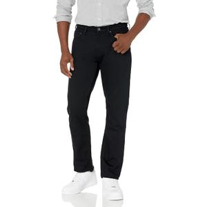 Amazon Essentials Men's Athletic-Fit Stretch Jeans - Discontinued Colors (Black), 34W x 29L