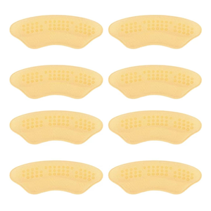 Heel Pads for Shoes that are Too Big, Heel Inserts for Women, Heel Grips for Womens Shoes, Heel Protectors, Heel Cushion Liners for Blisters Loose Shoes, Shoe Fillers (Antigel Beige 4Pairs) 