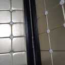 HomeRoots1 x 59" x 67" Gold Wood & Fabric Screen Room Divider