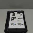 BMOUO Case for iPad 6th 5th Generation (iPad 9.7 inch, 2018/2017), Shockproof Protective iPad 9.7 Case with Built-in Stand/Pencil Holder for iPad 6th/5th Gen, Air 2, Black