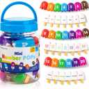 Numbers 1-20 Popsicles Fun Number Toys for Kids Ages 3-5, Learning Numbers & Words for Toddlers, Preschool Number Recognition Games