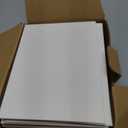 BEST PAPER GREETINGS 36-Pack Thank You Card Photo Insert Frames - 5 x 7 Inch White Modern Cardstock - Envelopes Included - Paper Picture Frame Cards