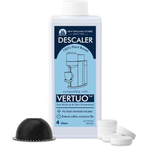 (12 Months Supply) Descaling Kit Compatible with Nespresso Vertuo, Odorless Coffee Brewer Machine Descaler Set, Liquid Descaling Solution for Nespresso, Includes Reusable Pod and 12 Cleaning Tablets (12 Months Supply) Descaling Kit Compatible with Nespresso Vertuo, Odorless Coffee Brewer Machine Descaler Set, Liquid Descaling Solution for Nespresso, Includes Reusable Pod and 12 Cleaning Tablets