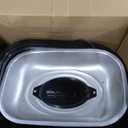 VEVOR Electric Roaster Oven, 22 QT Turkey Roaster with Self-Basting Lid, 1450W Roaster with Defrost & Warm Function, Adjustable Temp, Removable Pan & Rack, Fits Turkeys Up to 26LBS, White