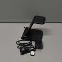 Wireless Charger for Samsung Charging Station with Clock for Samsung Galaxy S25 Ultra/S24 Ultra/Z Flip 7/Fold 6/Bud, 3 in 1 Android Charging Station, Watch Charger for Samsung Galaxy Watch 8/7/6/5Pro (Black)