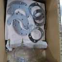 Rear Disc Brake Conversion Kit with Parking Brake Cables DBK9 Replacement for Ford 8 Inch & 9 Inch, Mounting Hardware Included GELUOXI