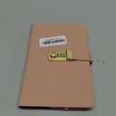 Aesthetic Diary with Lock - Beautiful Leather Journal with Easy to Change Code Lock & Refillable Pages - Quality 8.5x5.6” Planner for Women with Bookmark & Pen Holder to Protect Thoughts & Memories