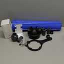 American Valve P430S 4 4 in. PVC Swing Foot Check Valve - Socket Schedule 80