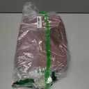 NISHEL Travel Toiletry Bag for women, Portable Hanging Organizer for Full-Sized Shampoo, Conditioner, Brushes Set, Makeup Accessories, Large Size, Rosewood-Pink