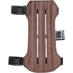 Bear Archery Adjustable Cordura Arm Guard with Vented Design, Brown, One Size