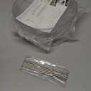 2-Pack 2-Tier Clear Lazy Susan Turntable Organizer, 9.5" Rotating Spice Rack for Kitchen Cabinet, Countertop Tray for Bathroom & Vanity to Organize Makeup, Perfume and Jewelry