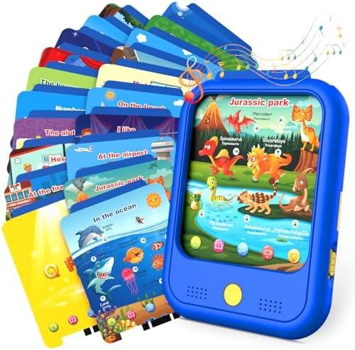 Kids Learning Tablet Educational Learning Pad for Toddlers 2-5 to Learn Alphabets, Numbers, Foods, Time, Music, Vehicles,Jurassic Park, Tablet Toy for Toddlers Ages 2 3 4 5 6 Years Old Kids Learning Tablet Educational Learning Pad for Toddlers 2-5 to Learn Alphabets, Numbers, Foods, Time, Music, Vehicles,Jurassic Park, Tablet Toy for Toddlers Ages 2 3 4 5 6 Years Old