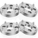GAsupply 4x110 to 4x156 Wheel Adapters 12x1.25 Studs Fit for UForce ZForce Snarler Viking Wolverine YXZ1000R, 1 inch 25mm 4x110mm to 4x156mm ATV Wheel Spacer Adapter 74.1mm Hub Bore, 4pcs