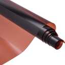 MECCANIXITY Window Film, Glass Sun Blocking, Heat Control Self Adhesive Brown Window Tint, 6.6x1.97ft for Home Office