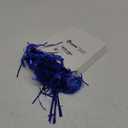 Censen 8 Pcs Pom Pom Headbands Party Headbands Tinsel Wrapped Ponytails Head Bopper for Birthday Festival(Blue)