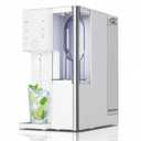 Countertop Reverse Osmosis Water Filter System, 5-Stage RO Water Filter Dispenser with Hot & Cold Water, TDS Display, 4:1 Pure to Drain, No Installation 5.5L Tank for Home