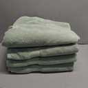 White Classic Luxury Bath Towels Set of 4 Large - 700 GSM Cotton Ultra Soft Bath Towels 27x54 | Highly Absorbent and Quick Dry | Hotel Towels for Bathroom Luxury, Plush Sage Green